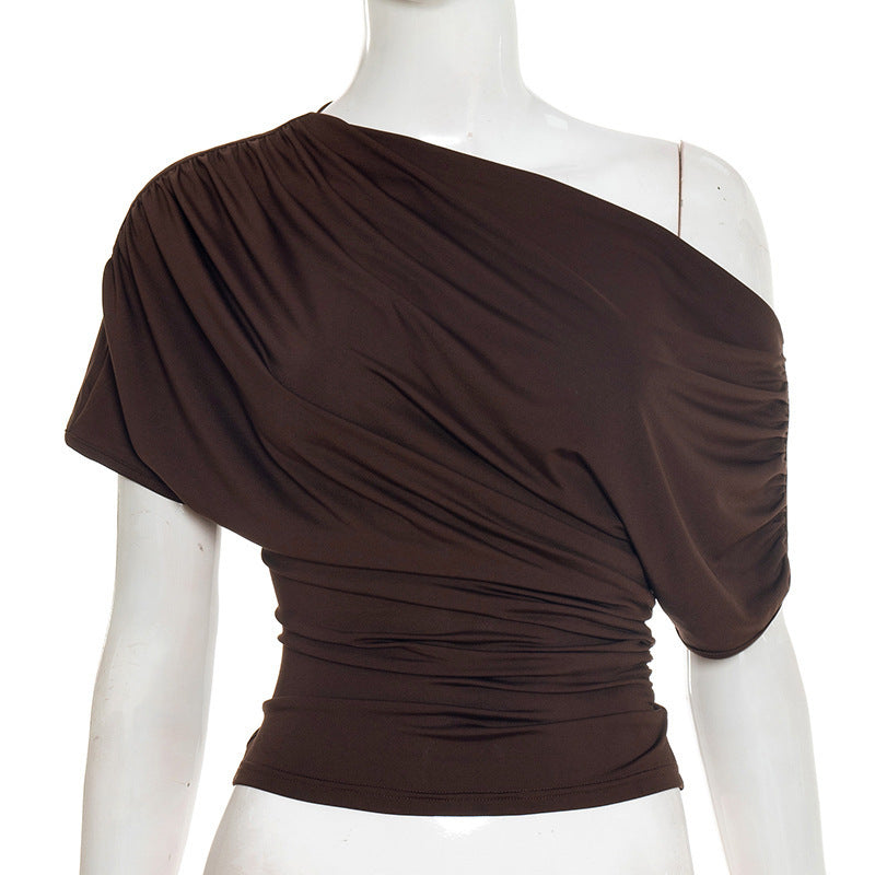 Damen asymmetrisches Top EB