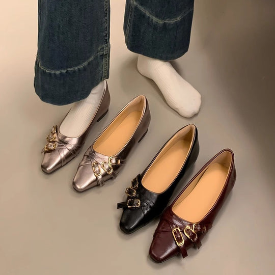 Damen elegante spitze Slipper EB