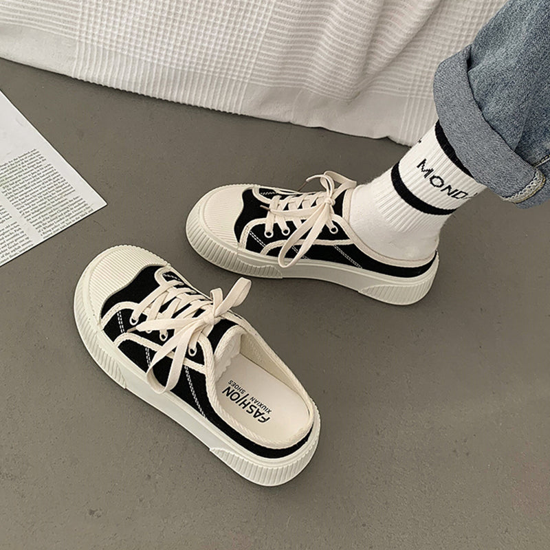 Damen Freizeit Sneaker mit einzigartiger Sohle und modernem Schnitt EB