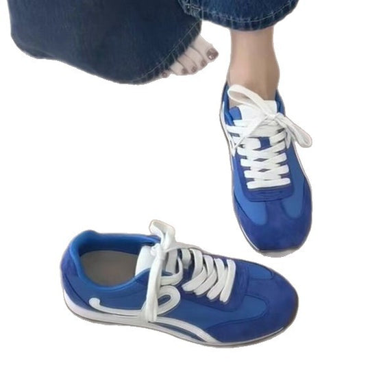 Damen modische Sneakers mit atmungsaktiver Oberfläche und flexibler Sohle EB