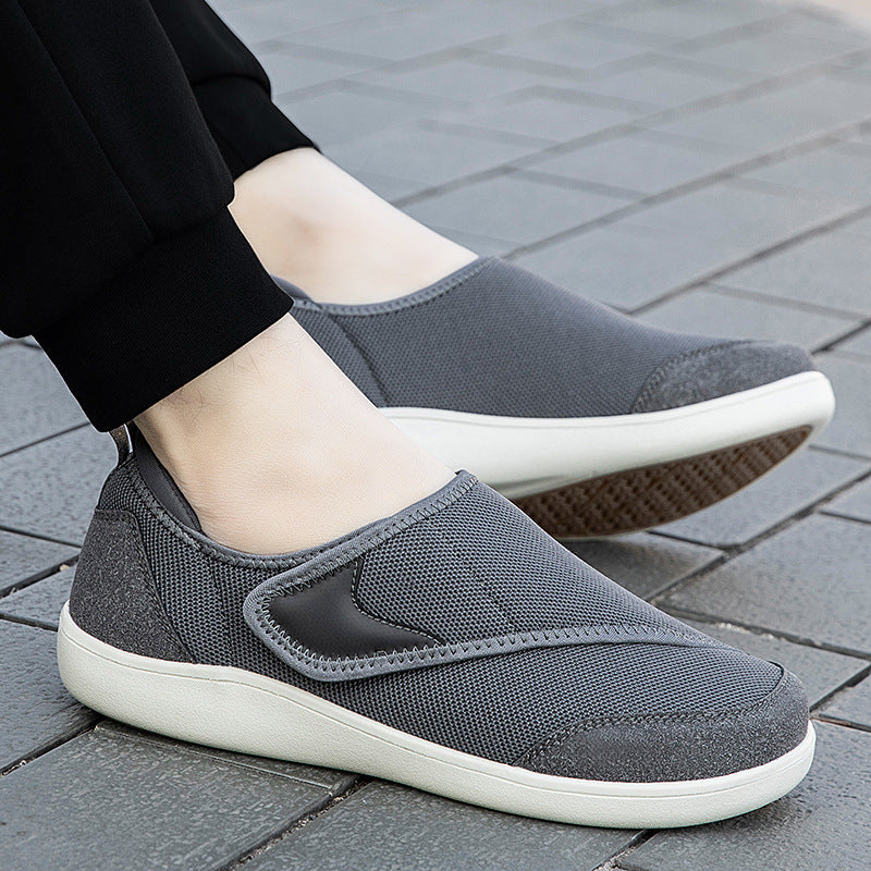 Damen Bequeme Slip-On Freizeitschuhe mit elastischem Obermaterial EB