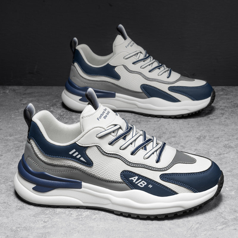 Damen sportliche und modische Sneakers mit rutschfester Laufsohle EB