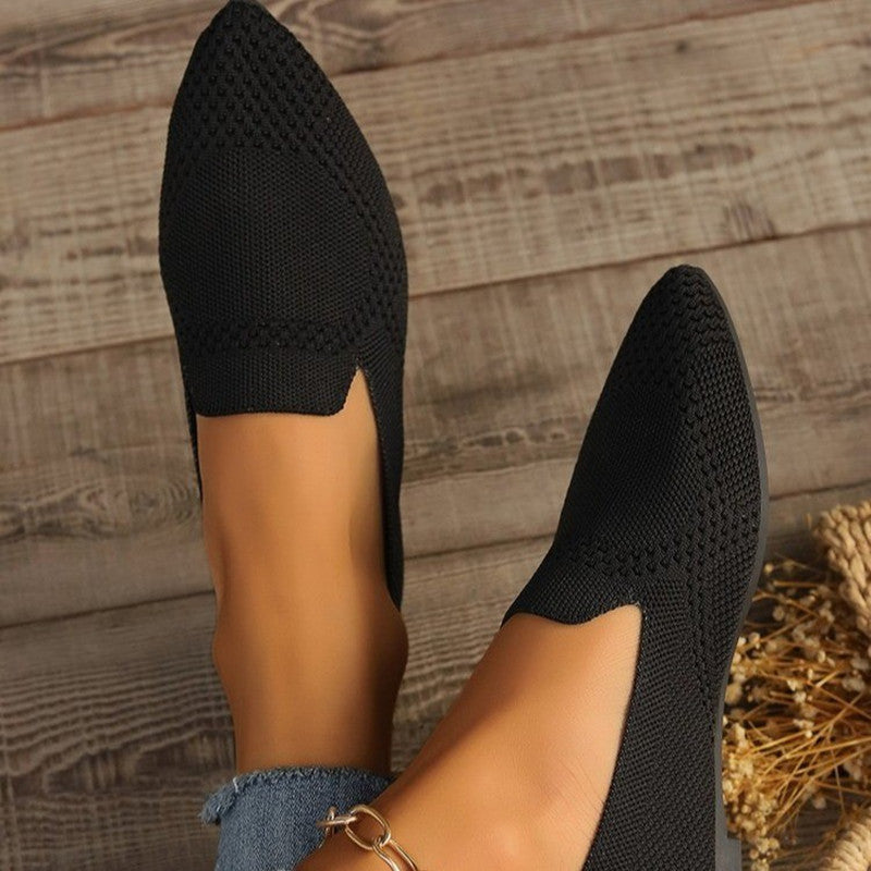 Damen Bequeme und atmungsaktive Ballerinas EB