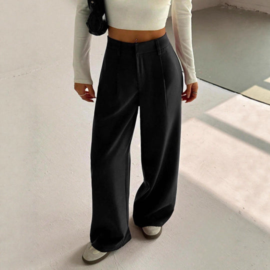 Damen weite Anzughose R&B