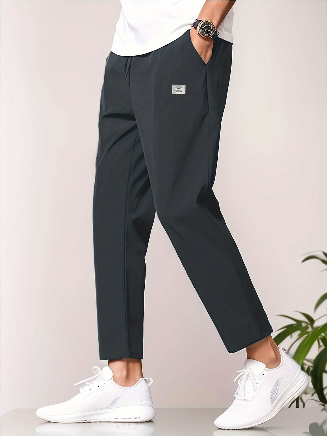 Herren sportliche Chinohose EB