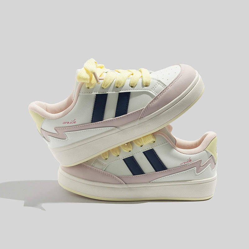 Damen Sportliche Sneakers mit extraleichter Gummisohle und einzigartigem Design EB