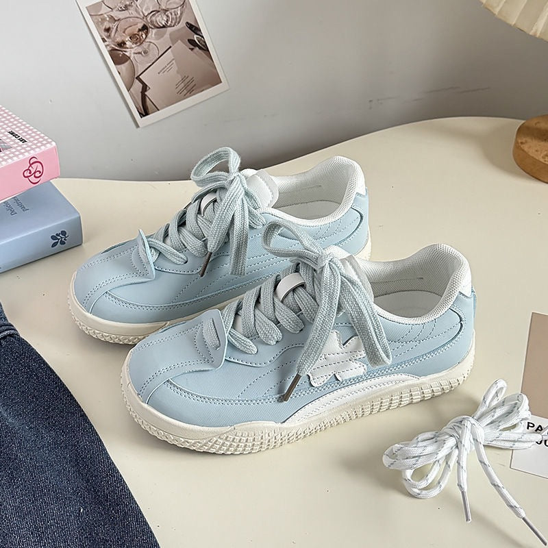 Damen Sportliche Sneakers mit strukturiertem Obermaterial und komfortabler Sohle EB