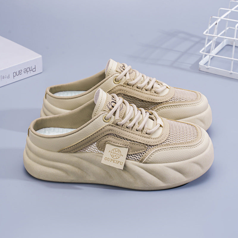 Damen Sneakers mit atmungsaktiver Netzstruktur und dämpfender Sohle EB
