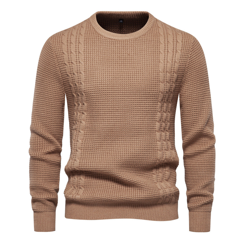 Herren Strickpullover mit modernem Strukturdesign EB