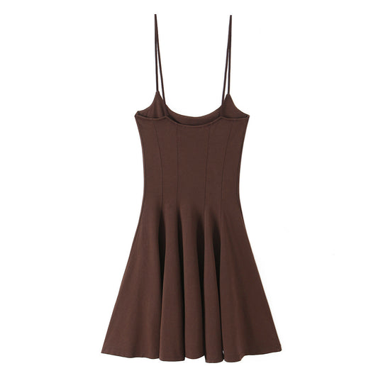 Damen Trägerkleid mit schmeichelndem Schnitt EB