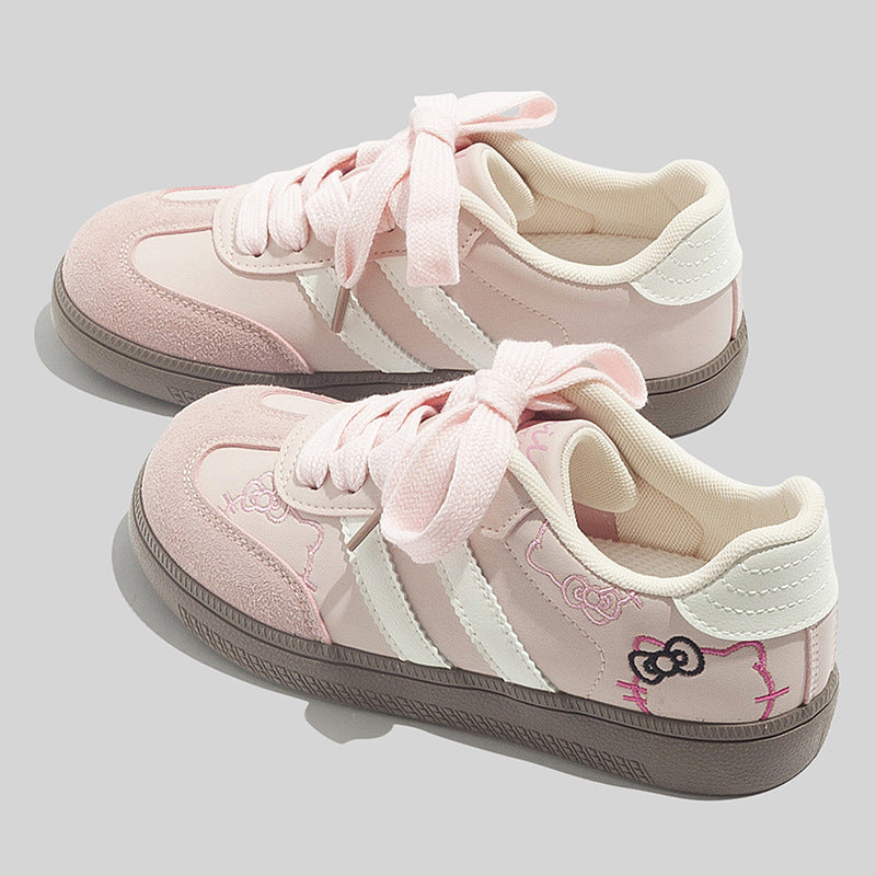 Damen Sneakers mit verspieltem Hello Kitty Design und weicher Dämpfung EB