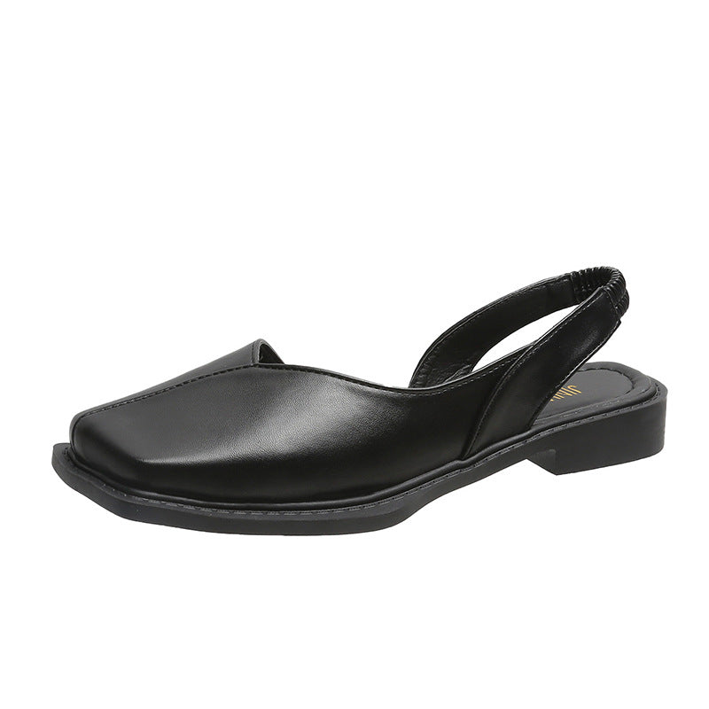 Damen Elegante Riemchen-Sandalen mit quadratischer Zehenpartie und flexibler Sohle EB