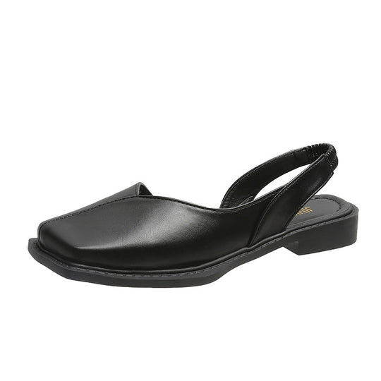 Damen Elegante Riemchen-Sandalen mit quadratischer Zehenpartie und flexibler Sohle EB