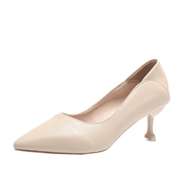 Damen elegante Spitzen Pumps mit einzigartigem Absatz EB