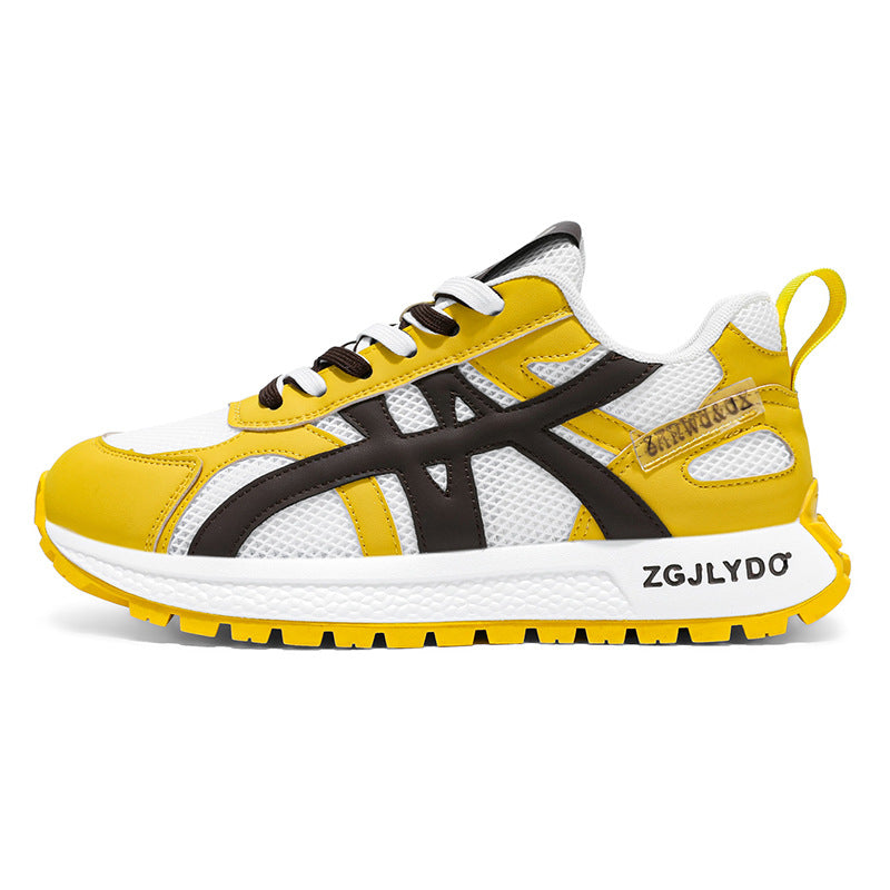 Damen Sportliche Sneakers mit atmungsaktiver Mesh-Oberfläche und rutschfester Sohle EB