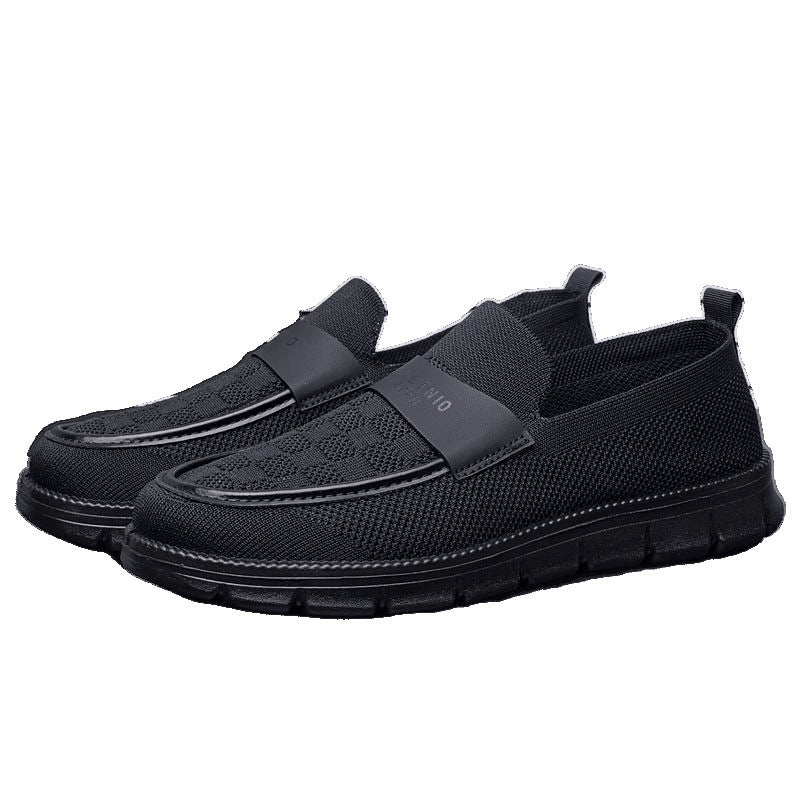 Damen Atmungsaktive Slip-On Sneakers mit flexibler Sohle EB