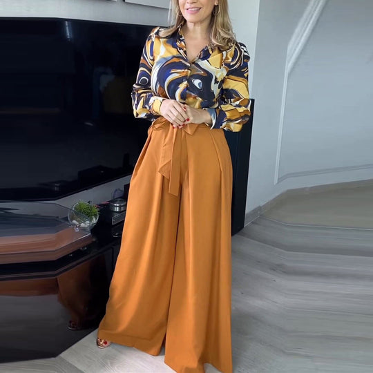 Damen elegantes und luftiges Maxikleid mit hübschem Muster EB