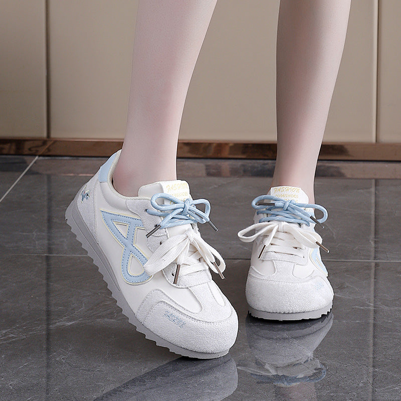 Damen modische Sneakers mit atmungsaktivem Obermaterial und sportlichem Komfort EB