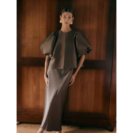Damen Elegante und dramatische Kleidungsensemble EB