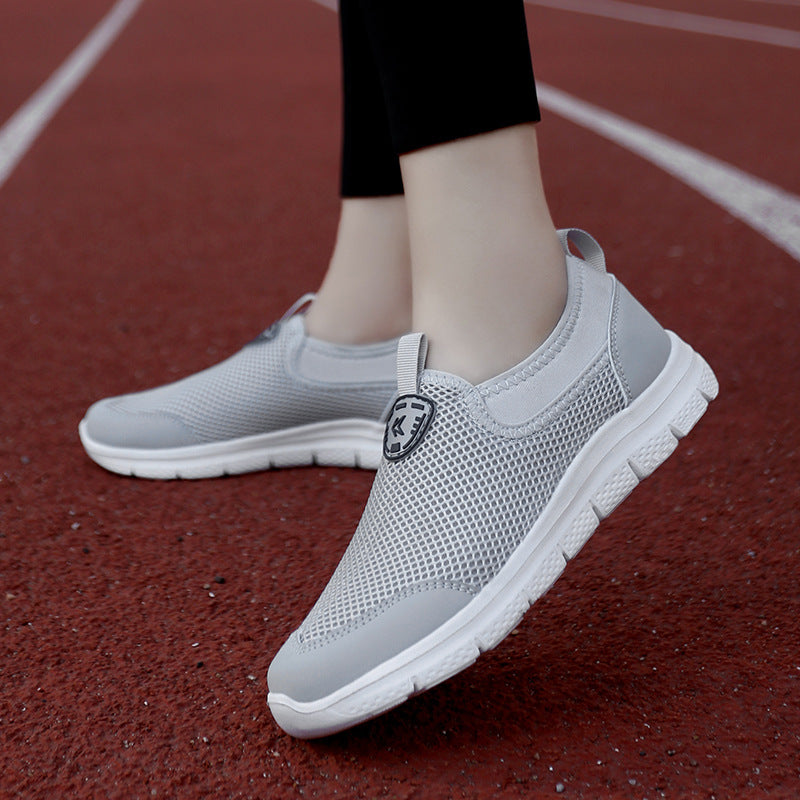 Damen Leichte und atmungsaktive Slip-On Freizeitschuhe mit flexiblem Design EB