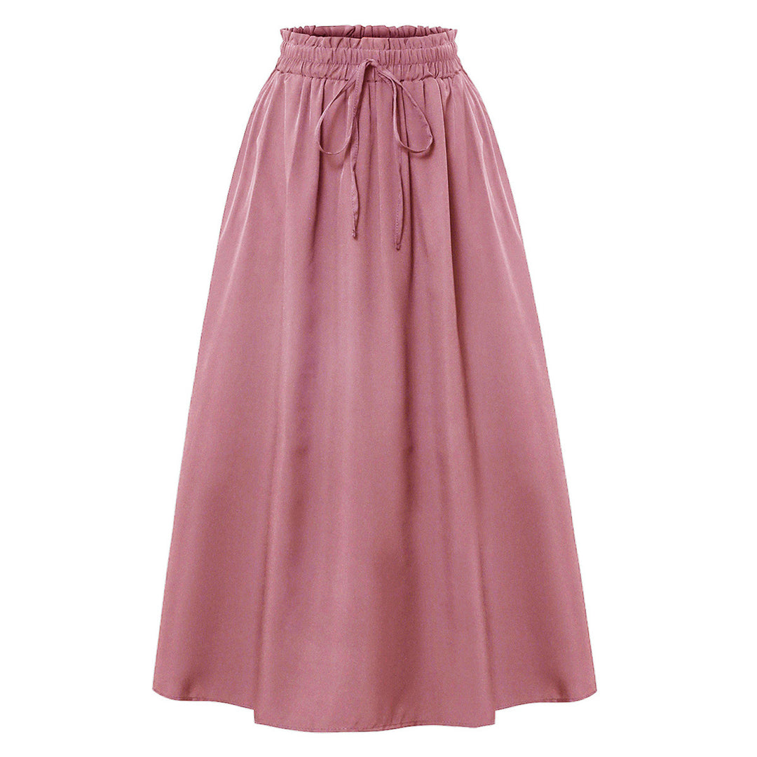 Damen Midi-Rock mit floralen Print EB