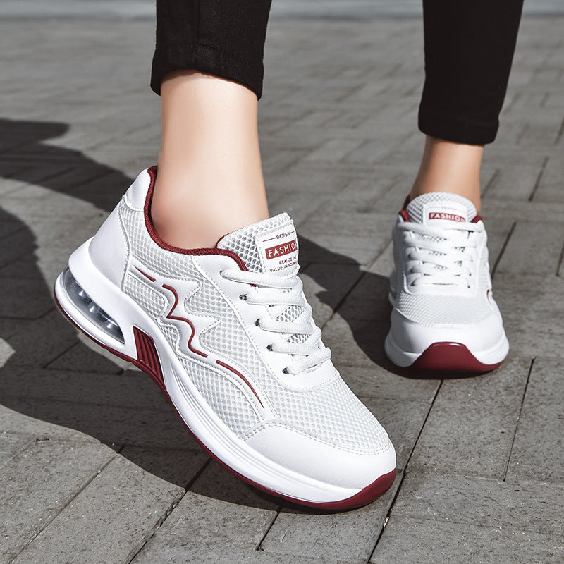 Damen nan City-Walking-Sneaker mit sichtbarer Fersenluftkammer und ergonomischer EVA-Dämpfung EB