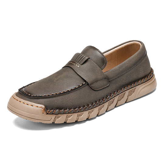 Herren Elegante und komfortable Mokassins mit rutschfester Sohle EB