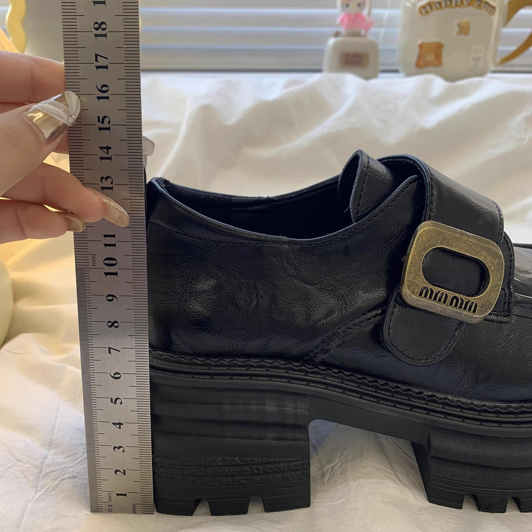 Damen Chunky Chelsea Boots mit rutschfester Gummisohle und stabiler Plattform EB