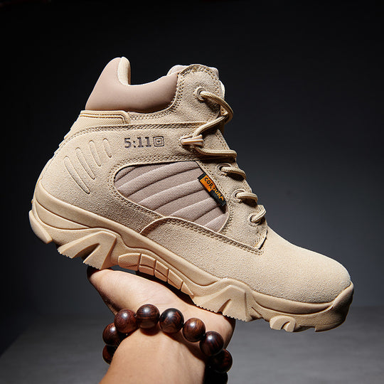 Herren Hochleistungs-Trekkingstiefel mit griffiger Sohle und atmungsaktiver Konstruktion EB