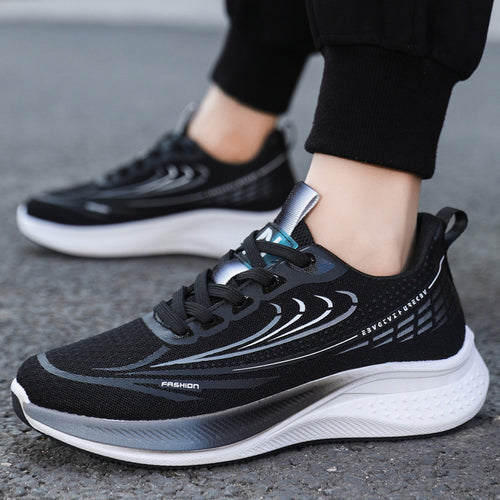 Damen Sportliche Lauf-Sneaker mit atmungsaktivem Obermaterial EB
