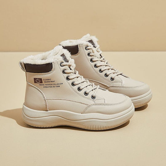 Damen High-Top Winterboots mit kuscheligen Innenfutter EB