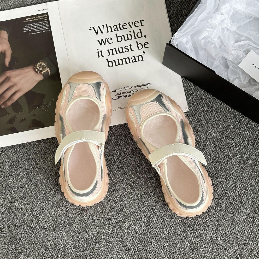 Damen Sportliche Sandalen mit verstellbarem Riemen und rutschfester Sohle EB