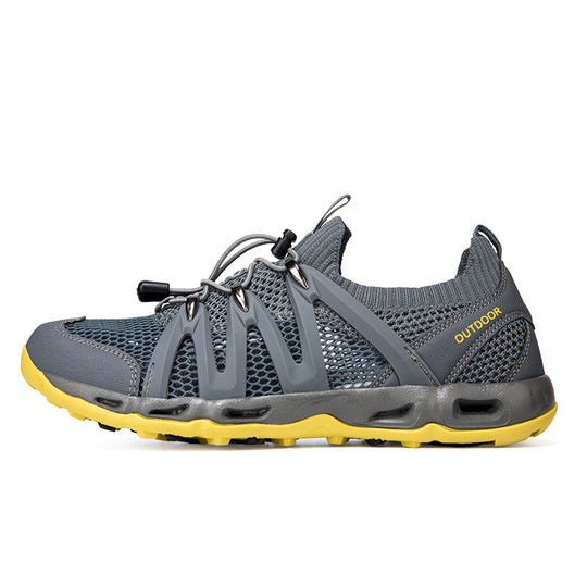 Damen Multifunktionale Outdoor-Sneaker mit atmungsaktiver Mesh-Oberfläche und rutschfester Sohle EB