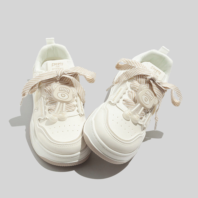 Damen Sneakers mit kreativem Schnürsystem und atmungsaktivem Mesh-Obermaterial EB