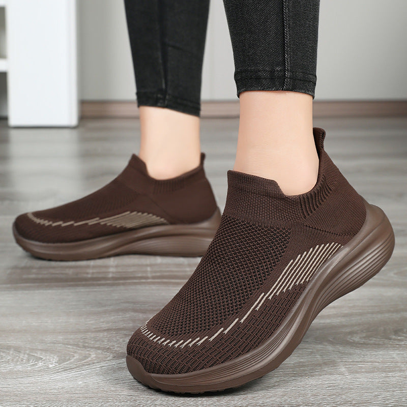 Damen atmungsaktive Komfort Sneakers EB