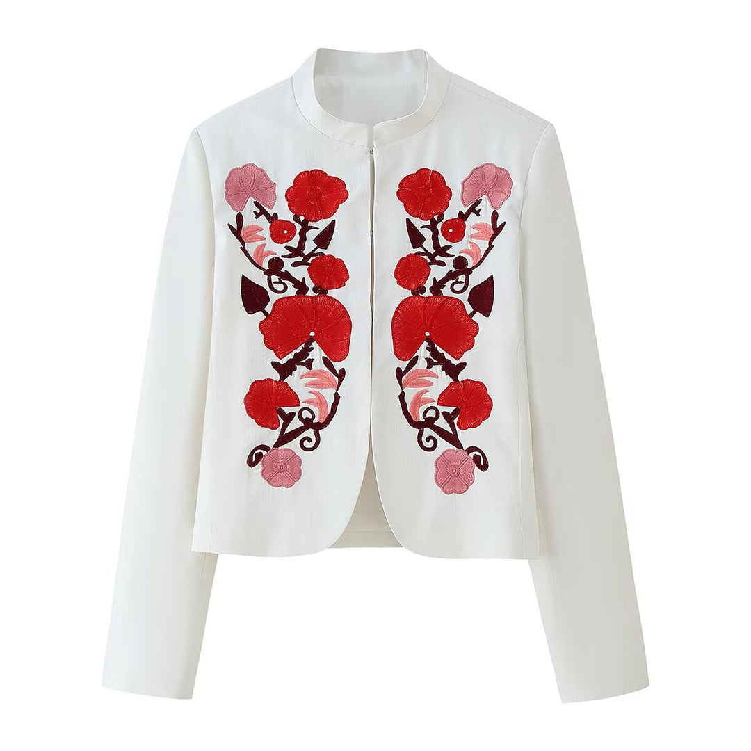 Damen elegante bestickte Jacke EB