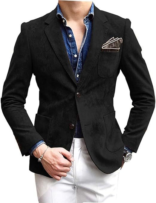Herren Elegant strukturierter Blazer EB