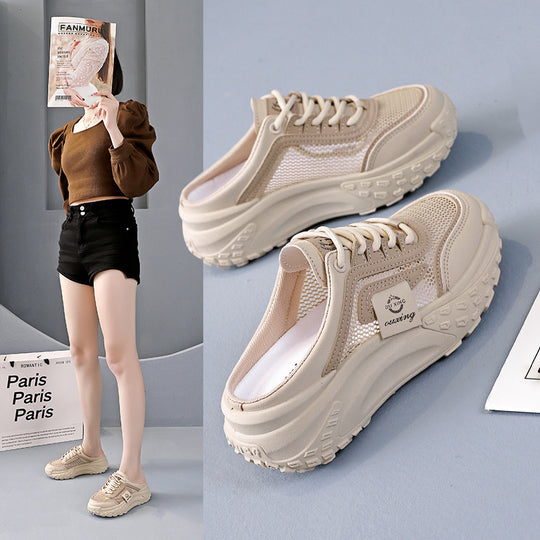 Damen Freizeitschuhe mit leichtgewichtiger Sohle und atmungsaktivem Mesh-Obermaterial EB