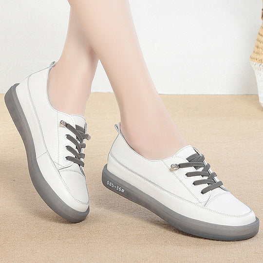 Damen Sportliche Sneaker mit modischem Kontrastdesign und bequemem Fußbett EB