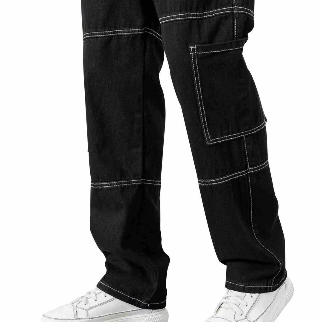 Herren Cargo-Jeans mit modernen Taschen und lässigem Schnitt EB