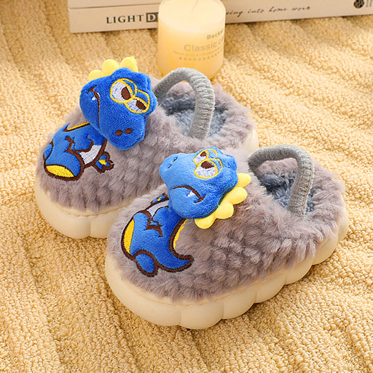 Damen Hausschuhe mit niedlichem Dinosaurierdesign EB