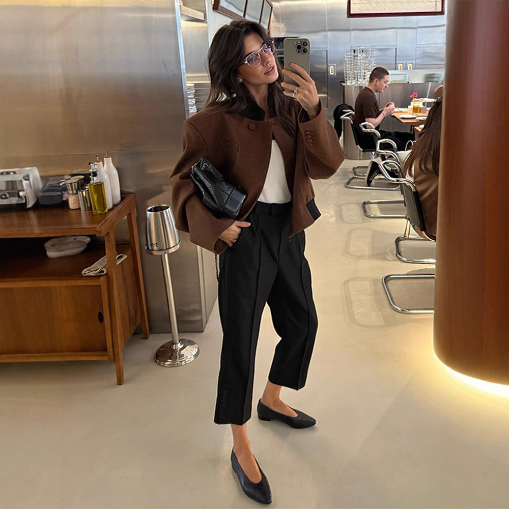Damen Oversize Wollblazer EB