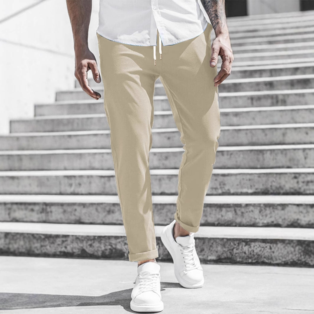 EB Herren Freizeithose mit Kordelzug und Seitentaschen