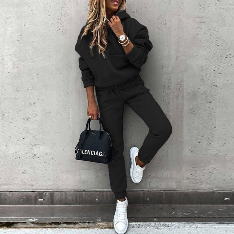 Damen Sweatshirt und Jogginghose Set EB