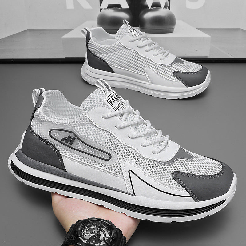 Damen Sportliche Sneakers mit atmungsaktivem Mesh-Obermaterial und dämpfender Sohle EB