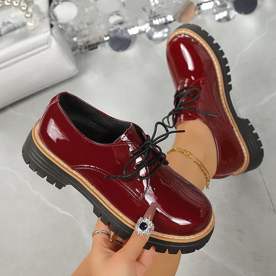 Damen Elegante und modische Schnürschuhe EB