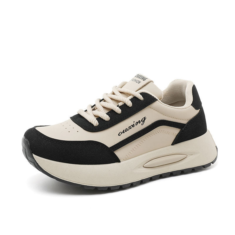 Damen Sportliche Chunky Sneakers mit atmungsaktivem Obermaterial und bequemer Dämpfung EB