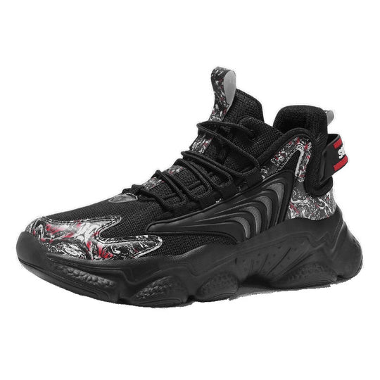 Damen Sportliche High-Top Sneaker mit innovativer Dämpfungstechnologie und atmungsaktivem Design EB