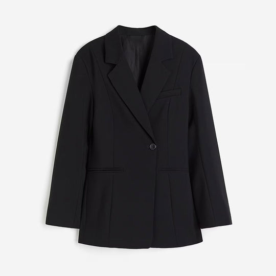 Damen Eleganter Blazer mit tailliertem Schnitt und praktischen Taschen EB