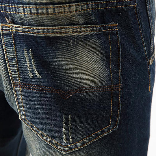 Herren Skinny Fit Jeans im Destroyed-Look EB